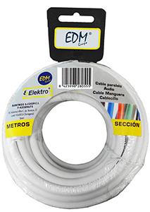 VMVS rond 2x1qmm wit 10m - 1242085