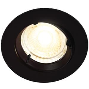Enzo Nordlux LED inbouwspot Carina Smart Light rond zwart GU10 4 7W 4806210