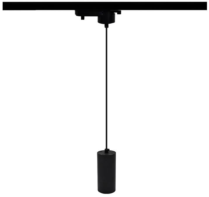Enzo Railarmatuur 3-fase met GU10 fitting zwart 5050200