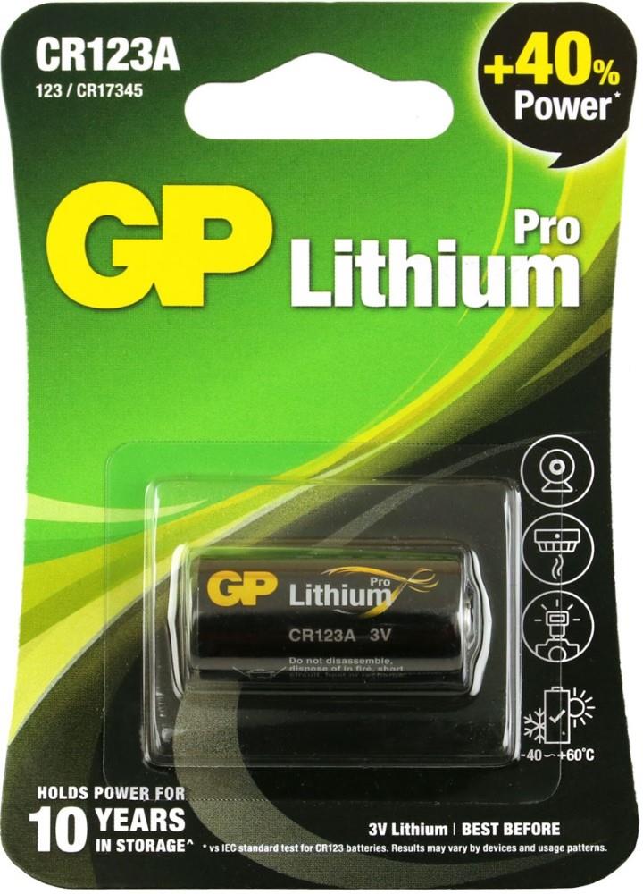 GP Photo Lithium GP CR123A 3volt - 3211953