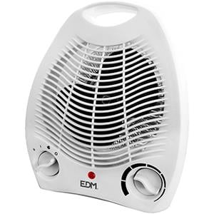 Enzo EDM Ventilatorkachel thermostaat wit 2000W 8676011