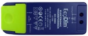EcoDim LED Driver/Trafo 12V AC Dimbaar 0-50W