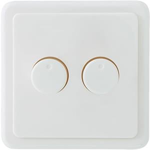 Enzo EcoDim Afdekraam PEHA LW voor DUO LED dimmer 4355420 4355440
