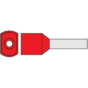 Enzo Adereindhuls geisoleerd twin 1,0x8 rood 4422030