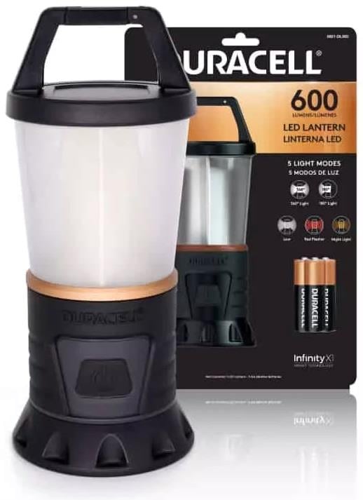 Duracell campinglamp-lantaarn draagbaar 600 lumen - 5747150
