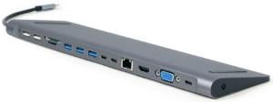Enzo Cablexpert USB-C 9-in-1 multi adapter USB-C dock 9-voudig 9530509