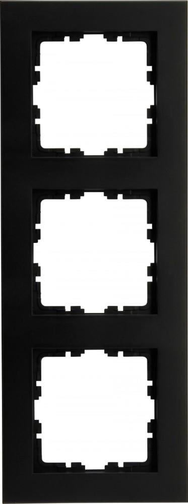 Enzo Kopp HK07 PURE mat zwart 3 voudig afdekraam 4624720