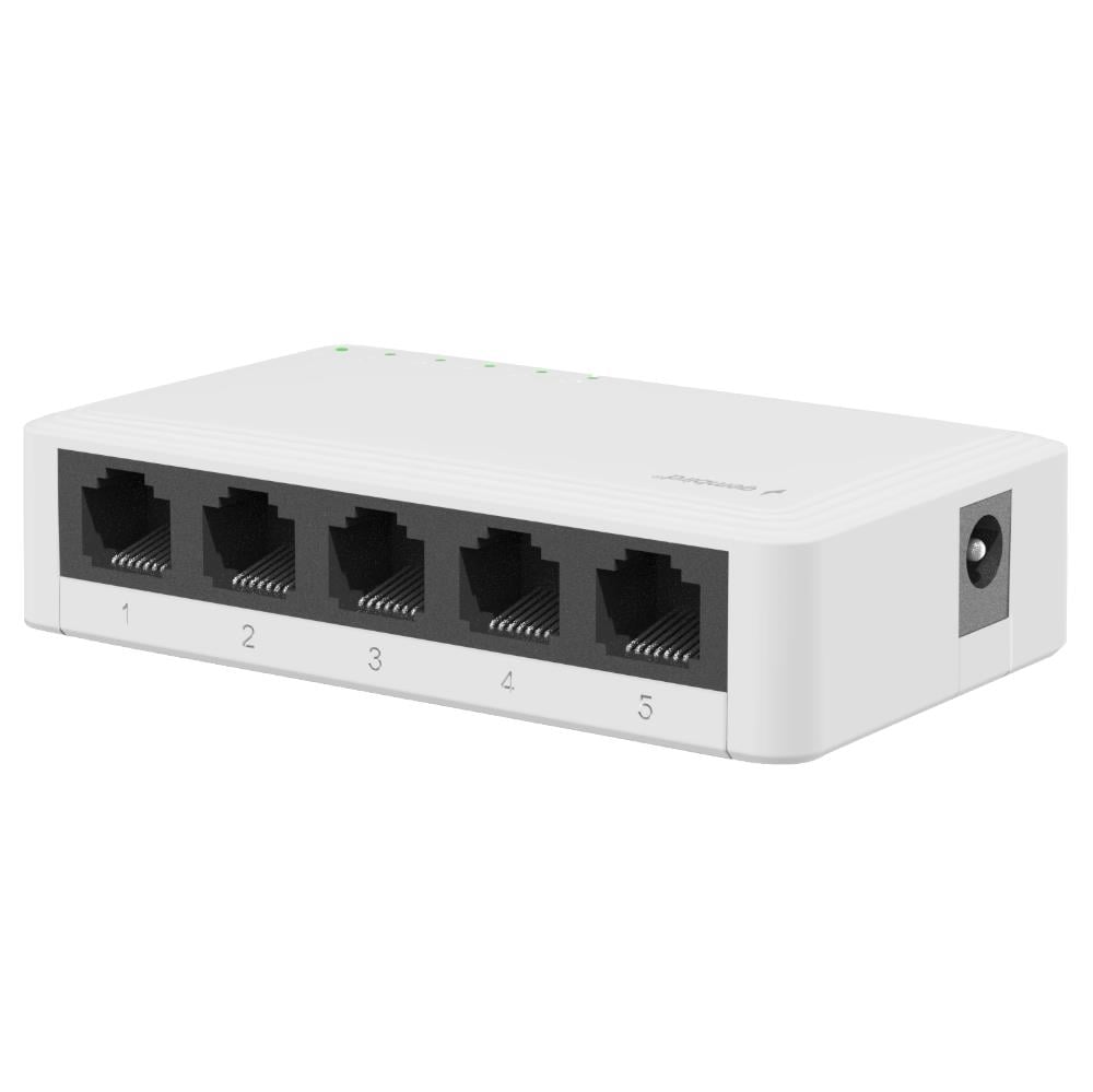 Enzo Gembird Netwerk switch 5 Poorts 10 100 1000Mbps 9510309