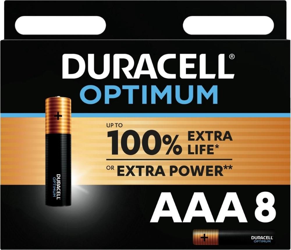 Duracell Optimum 200% batterij AAA blister(8) - 3014012