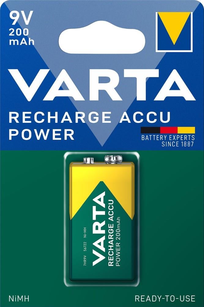 Varta E accu 200mA blister 1 R2U