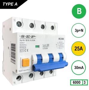 Enzo Aardlekautomaat 25A B kar 30mA 4p SEP 4518135