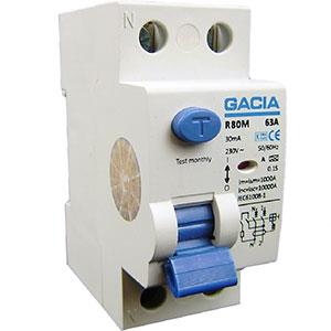 Enzo Aardlekschakelaar 63A 30mA 2p GACIA 4517794