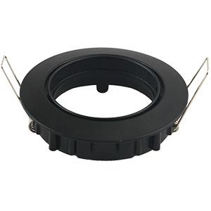 Inbouwspot verstelbaar 50mm rond zwart - 5013310