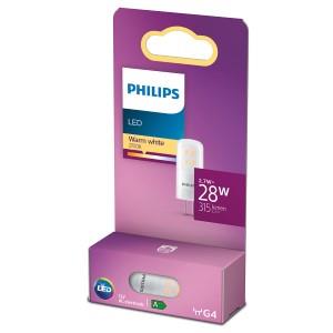 Philips LED steek G4 12V 2,7-28W 2700K mat blister - 5104126