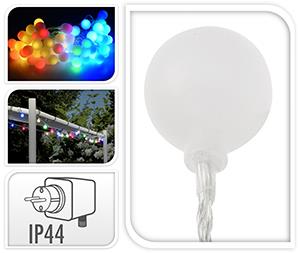 Enzo Bol LED 80 lamps 25mm multicolor feestverlichting 5545200