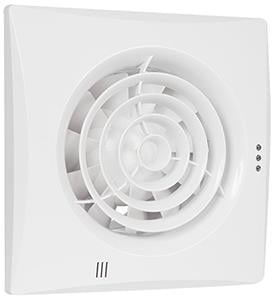 Nedco Badkamer - Toilet ventilator S125T wit 125mm + timer - 8610055