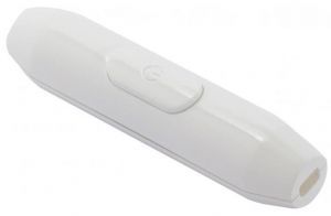 Chacon Enkelpolige snoerschakelaar - 2A 250V - Wit