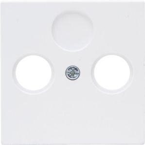 Kopp centraalplaat CAI radio/TV - HK07 mat wit (490932005)