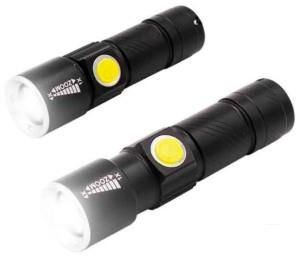 EDM LED zaklamp zoom 1W aluminium oplaadbaar - 5710020