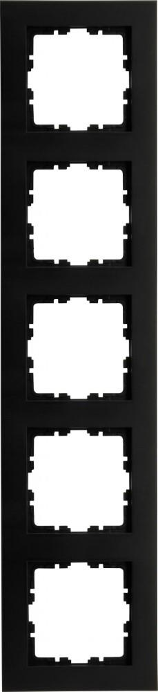 Enzo Kopp HK07 PURE mat zwart 5 voudig afdekraam 4624740