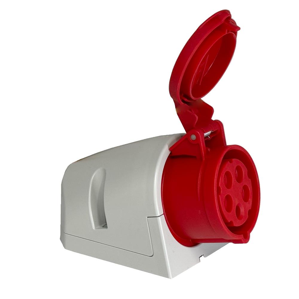 Enzo CEE 5P/16A/400V opbouw wcd rood - 6315160