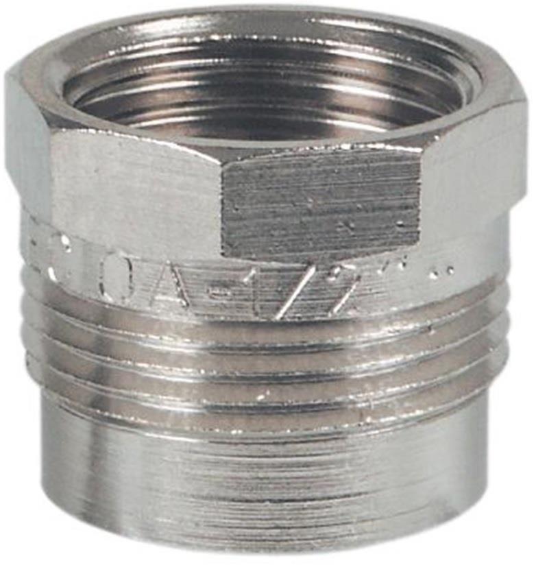 Gascomfoor aansluiting 1/2'' recht