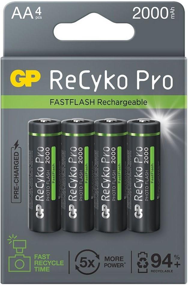 GP NiMH oplaadbare batterij AA 2000mA PHOTO blister(4) - 3311651