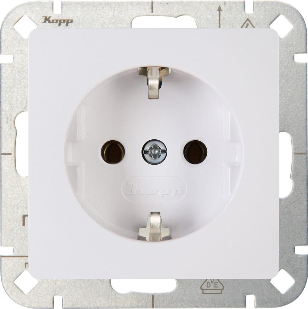 Enzo Kopp HK05 arctic wit inbouw stopcontact RA 4621490