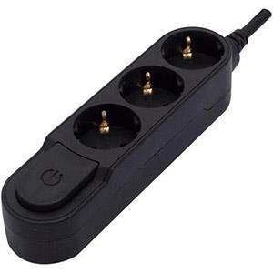 Chacon Design TCD RA 3V 3m met schakelaar zwart - 6872760
