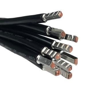 Draad 6qmm soepel 35cm zwart - 4000535