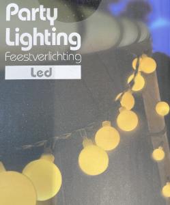 Enzo Bol LED 80 lamps 25mm warm wit feestverlichting 5545202