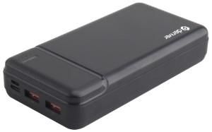 Denver Powerbank 15000mAh met Batterij Indicator - Quick Charge 3.0 - Micro USB - USB C - Iphone en Android -  PQC15007 - Zwart