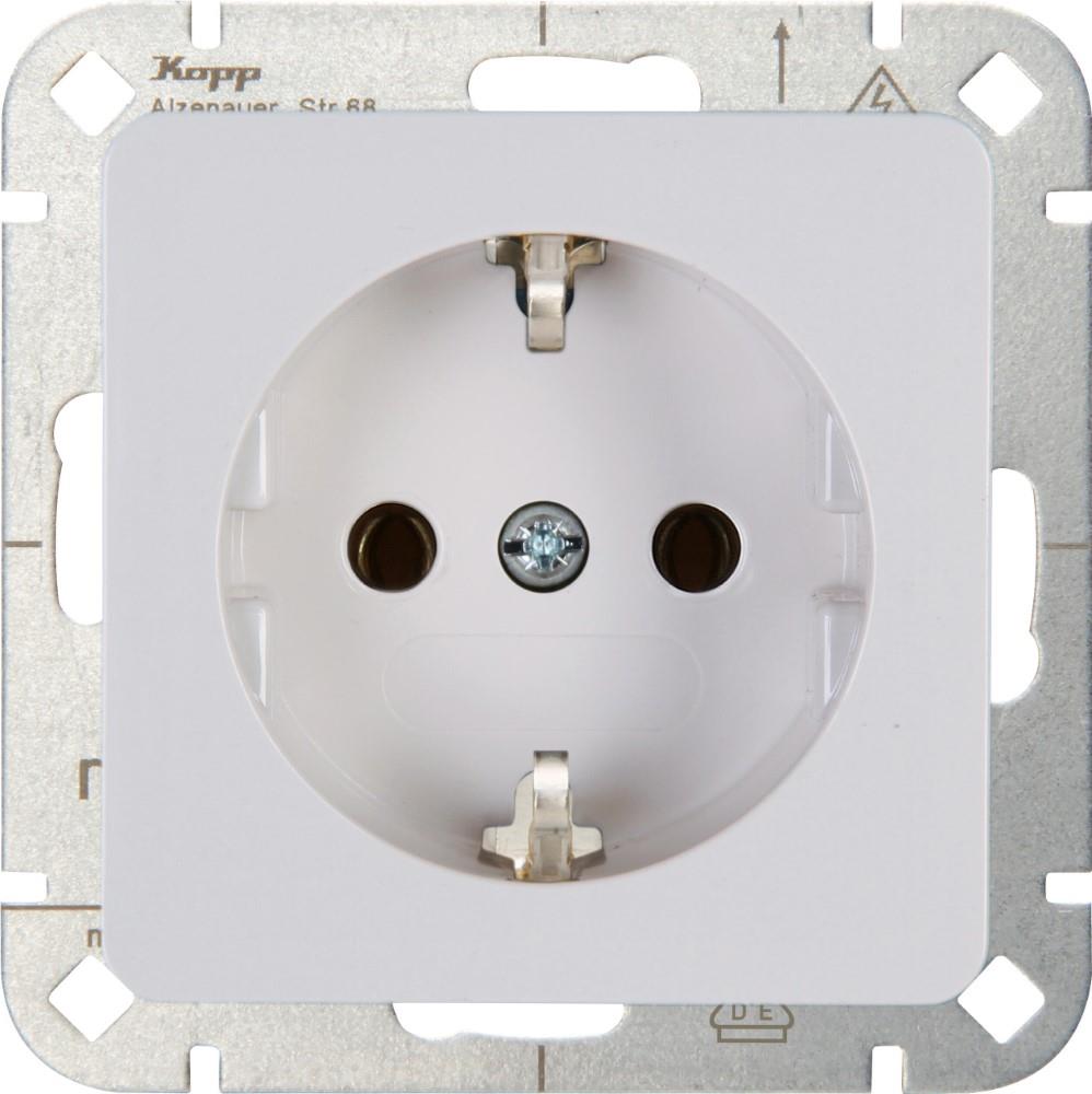 Enzo Kopp HK02 WIT inbouw stopcontact RA 4621100