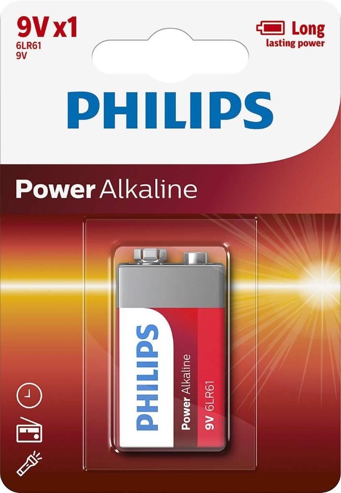 Philips Philips Powerlife 9 volt 6LR61 E bl.a1 - 3013025