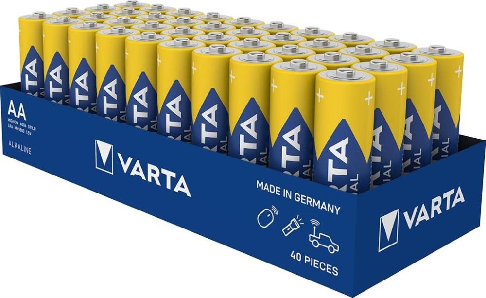 Enzo Varta Alkaline R06 AA Industrie Tray - 3015390