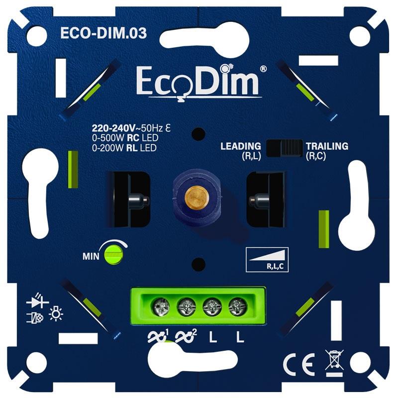 Enzo ECO LED dimmer 0-500W EcoDim universeel 4355405