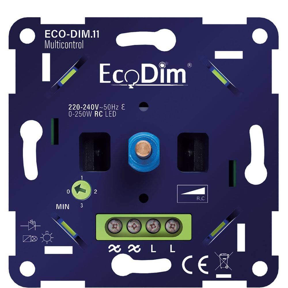 Enzo ECO LED dimmer 0-250W EcoDim multi fase afsnijding 4355428