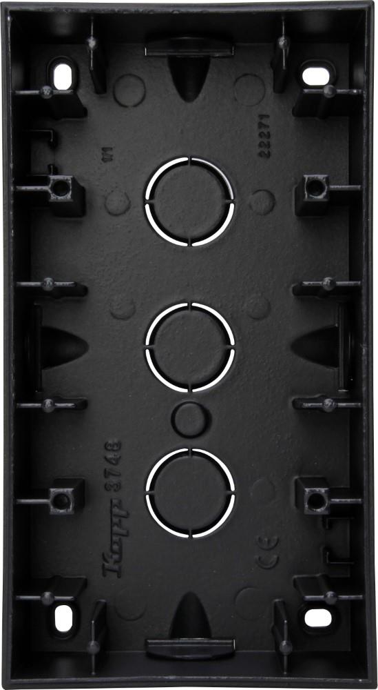 Enzo Kopp HK07 PURE mat zwart 2 voudig opbouwdoos 4624810