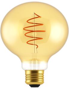 Enzo Nordlux LED Globe G125 E27 4 9-35W 2200K filament spiraal gold dimbaar 2760150