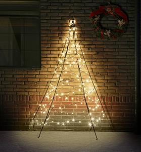 Fairybell Wall 180 leds warm wit 2m hoog - 5534960