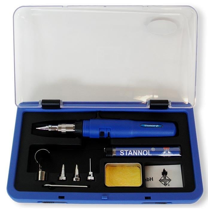 Enzo Stannol Gassoldeerset in kunststof koffer - 6474920