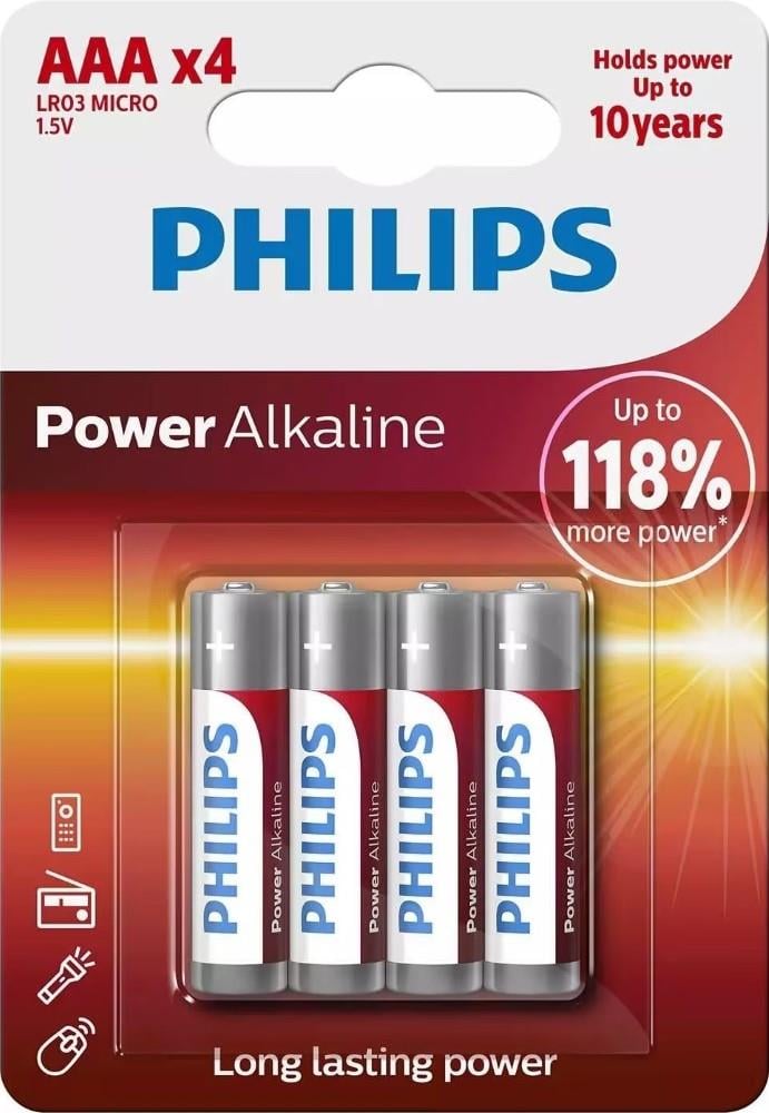 Philips Philips Powerlife Potlood LR03 AAA bl.a4 3013005