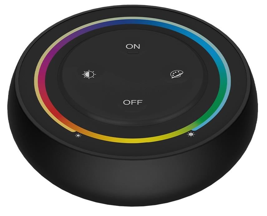 Mi-light MiBoxer RGB-CCT afstandsbediening 2.4G 1-zone rond zwart LED0234