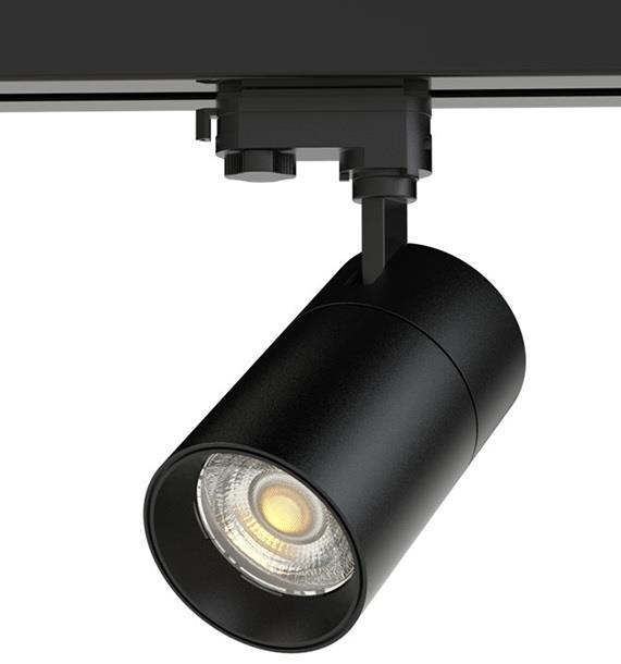LED railspot 3-fase 30W zwart Tri-White dimbaar - 5050654