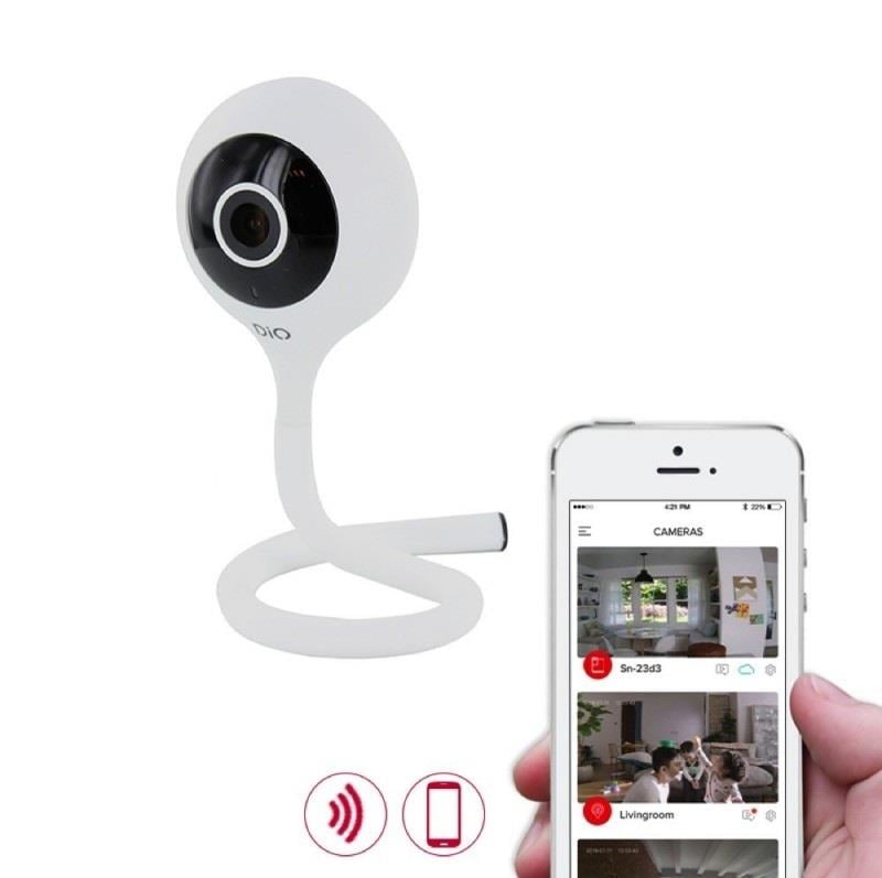 Enzo DiO WiFi IP Camera voor binnen met geluidsfunctie Babyfoon 6990010