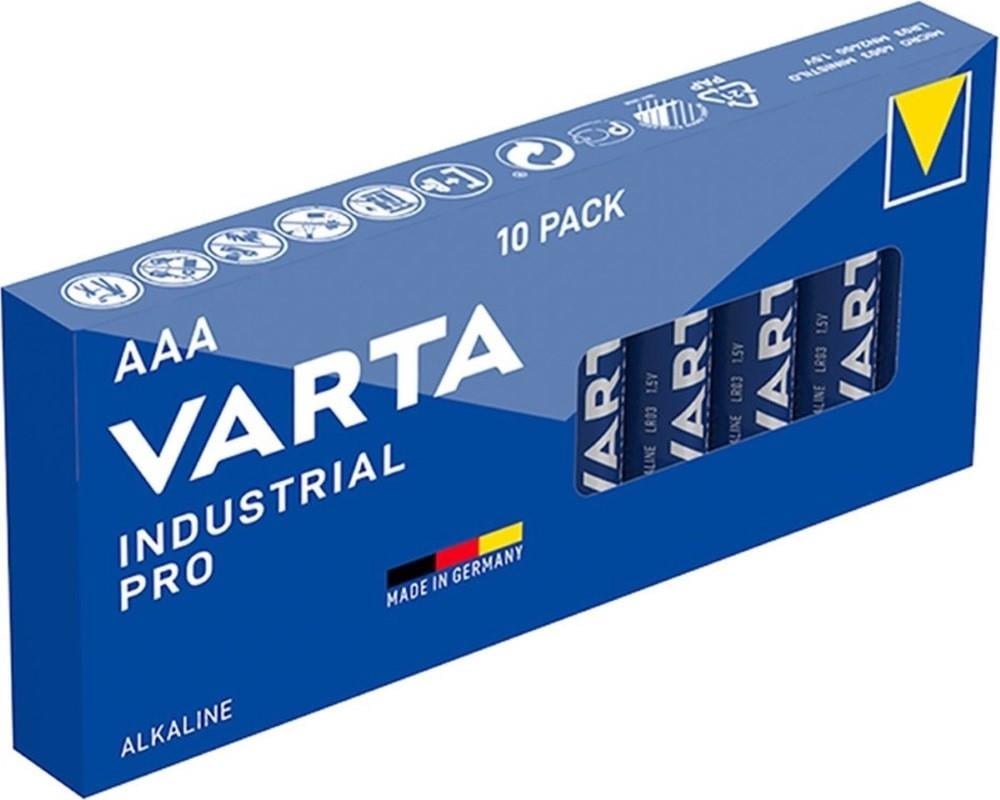 Varta Varta Industrial AAA R03 tray 10 stuks - 3015365