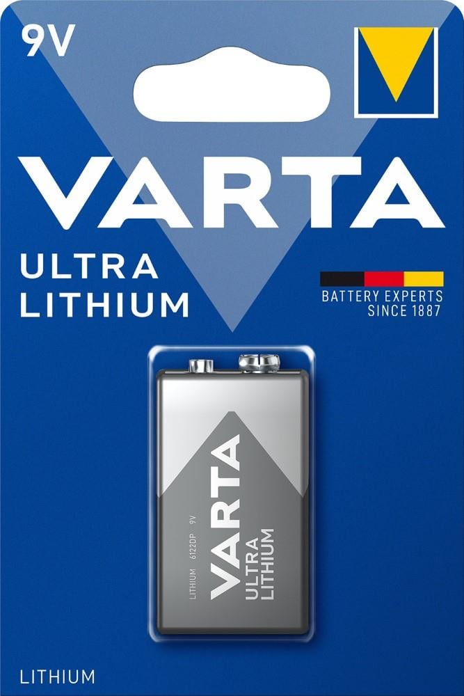Varta Lithium E 9 volt blis1