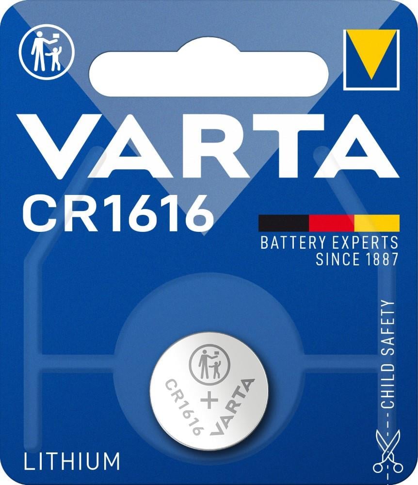 Varta CR1616 lithium 3 volt 3240340