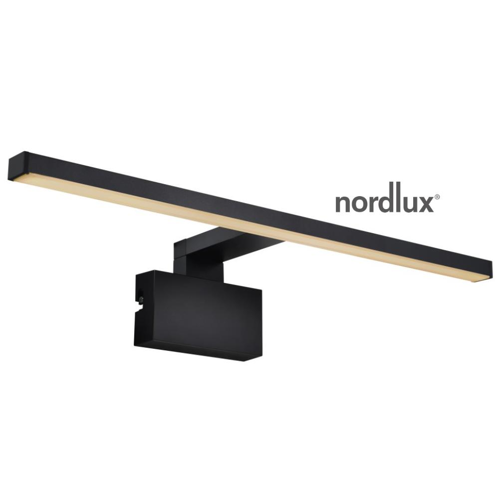 Enzo Nordlux LED Wandlamp MARLEE zwart 8 9W 3000K IP44 4801194