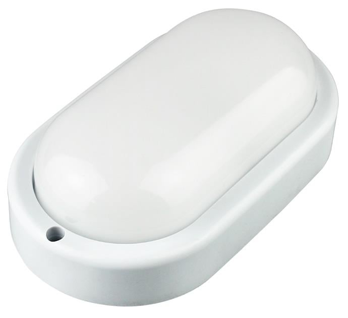 Enzo LED Wandlamp 8W ovaal bulkhead wit 4000K 5082100